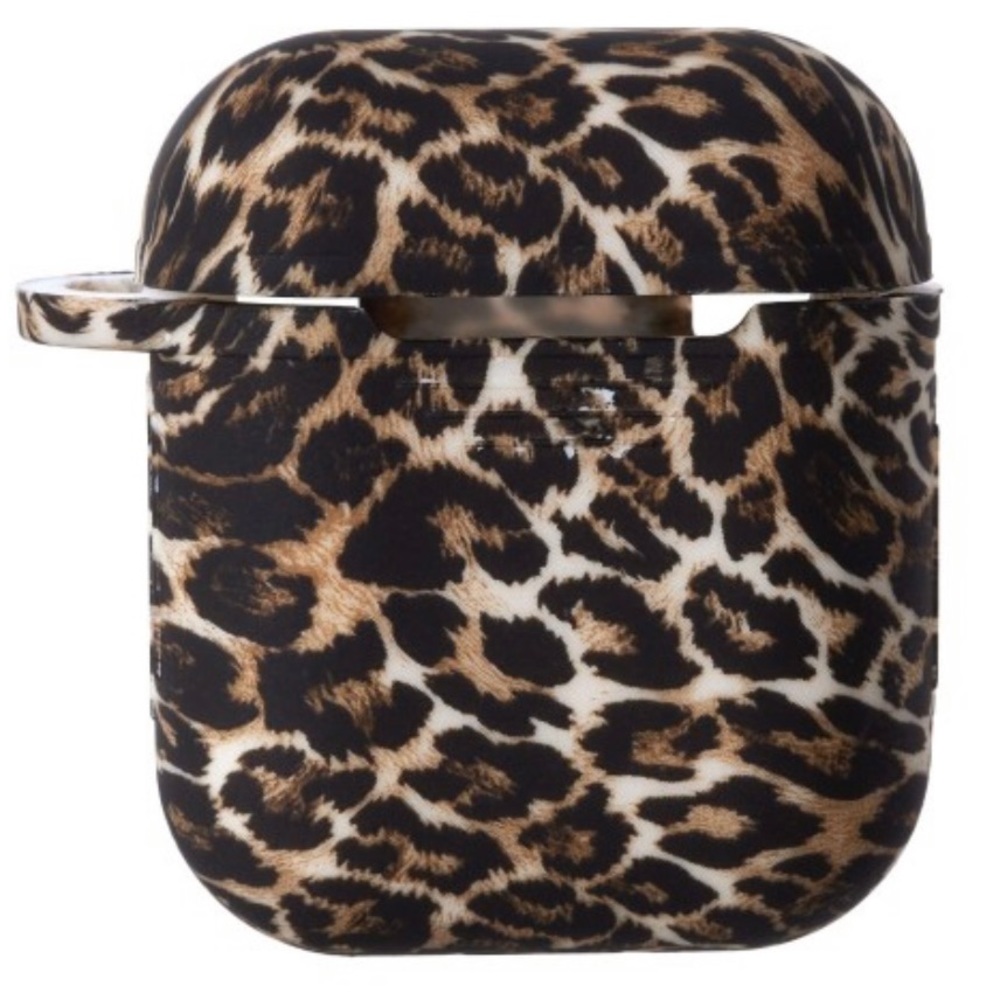 Leopard Print Hard Plastic Protective Skin for AirPod Case